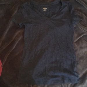 Navy Blue V-Neck